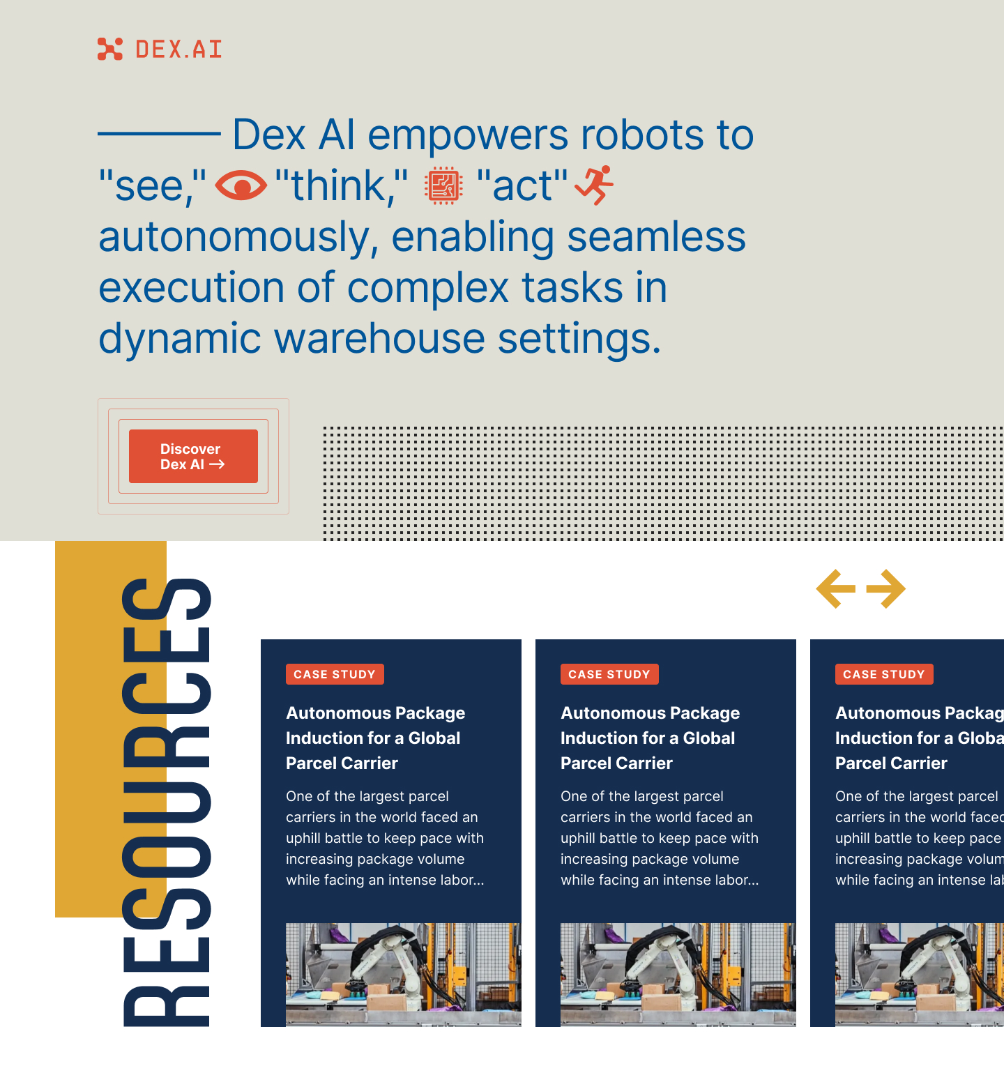 Dexterity AI Resources Section