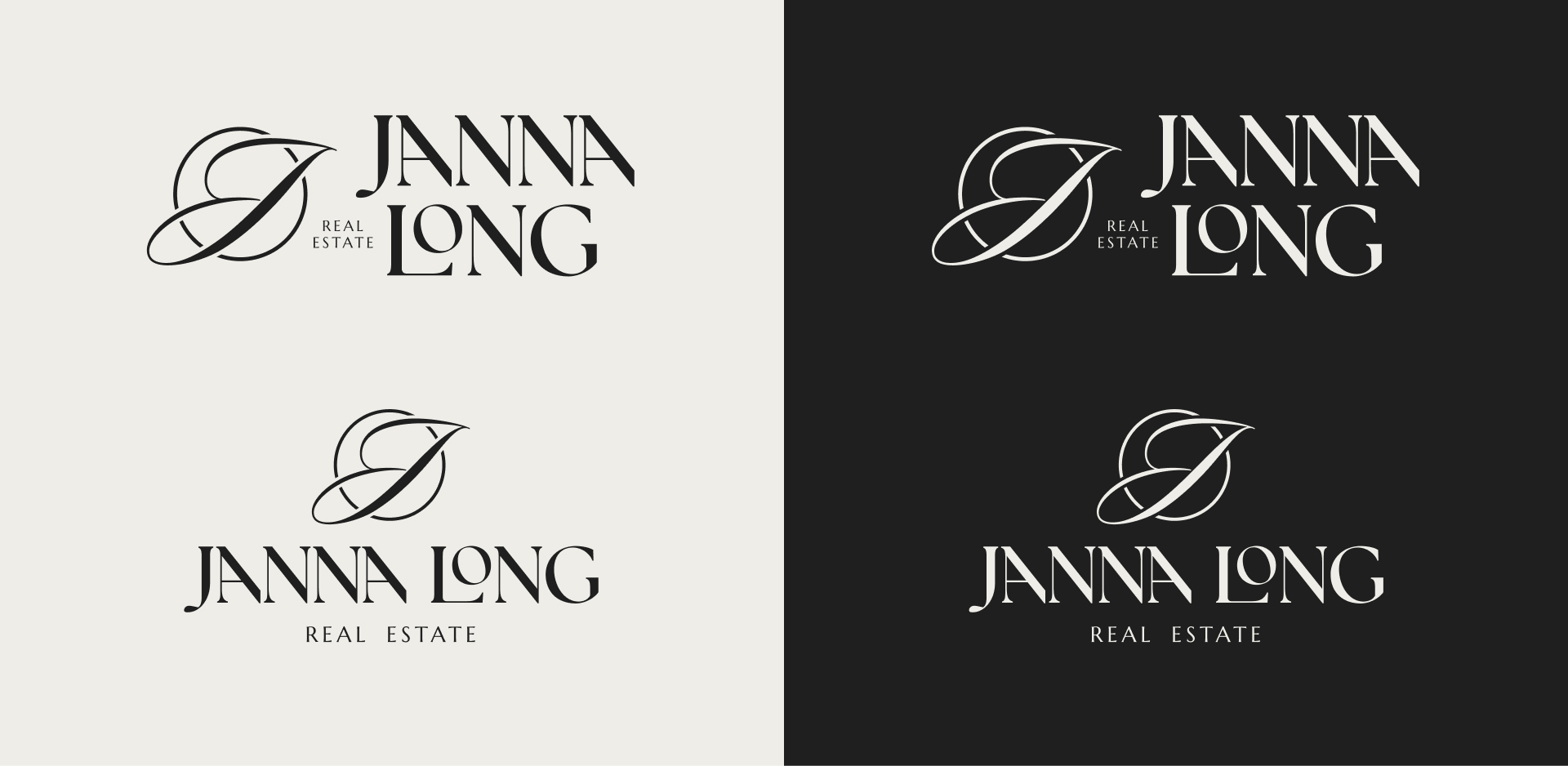 Janna Long Logo Variations