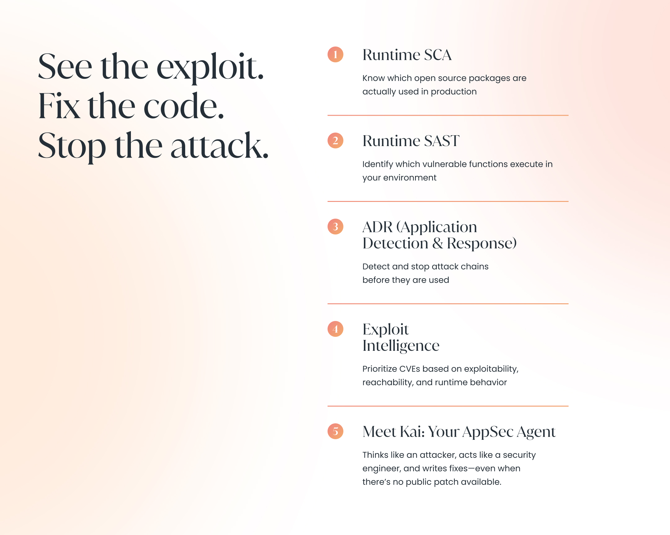 Kodem Security Features