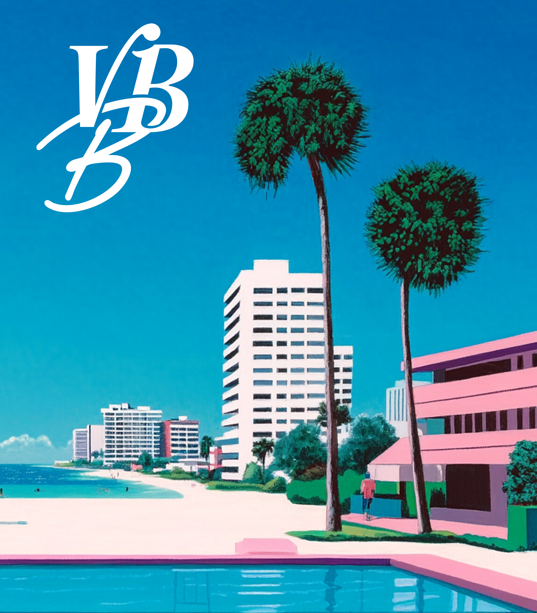VBB Retro Logo Illustration